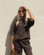 T-SHIRT AMBER CHOCO
