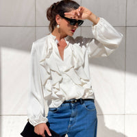 BLUSA GINEVRA OFF WHITE