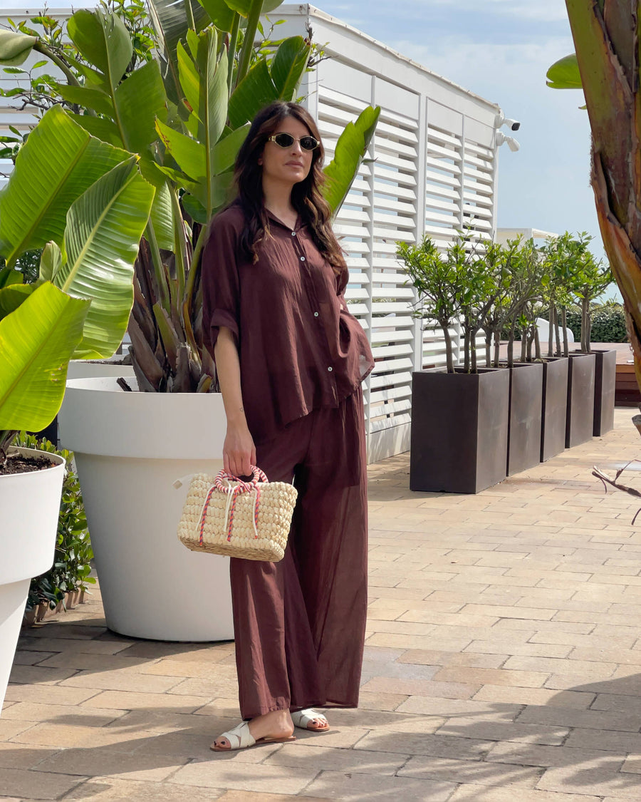 PANTALONE MOORE CHOCO