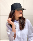 CAPPELLO VISIERA PLEXI NERO