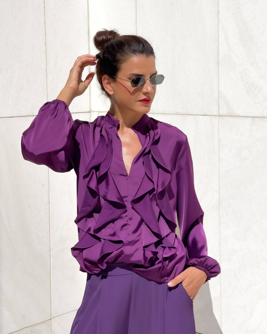 BLUSA GINEVRA VIOLET