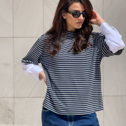T-SHIRT MELODY BLU