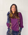 TOP CON SPALLINE ANASTASIA GRAPES