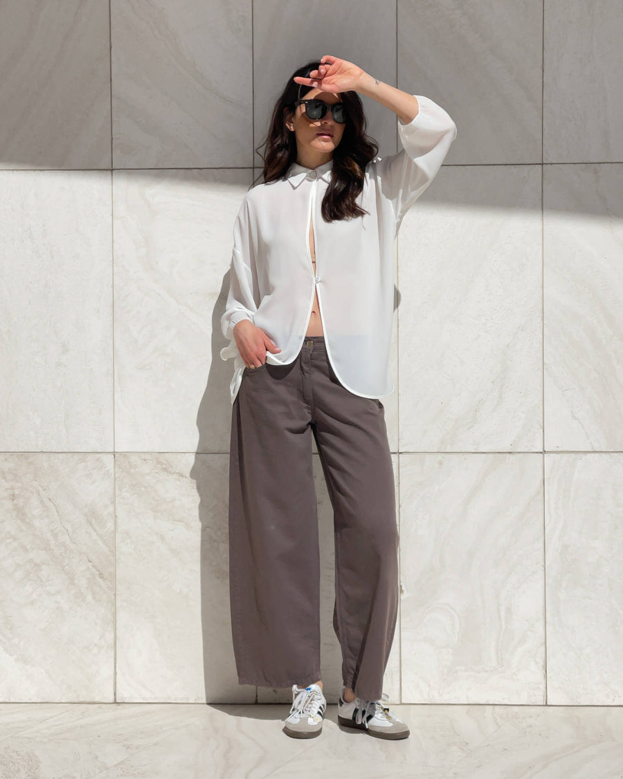 CAMICIA IN GEORGETTE ANDY PANNA