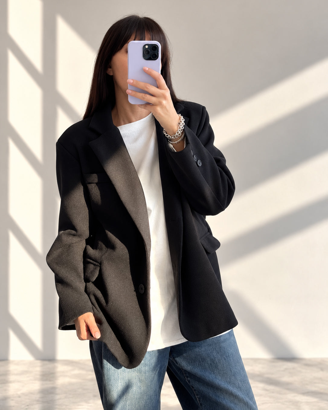 GIACCA CAPPOTTO FILIPPA NERO