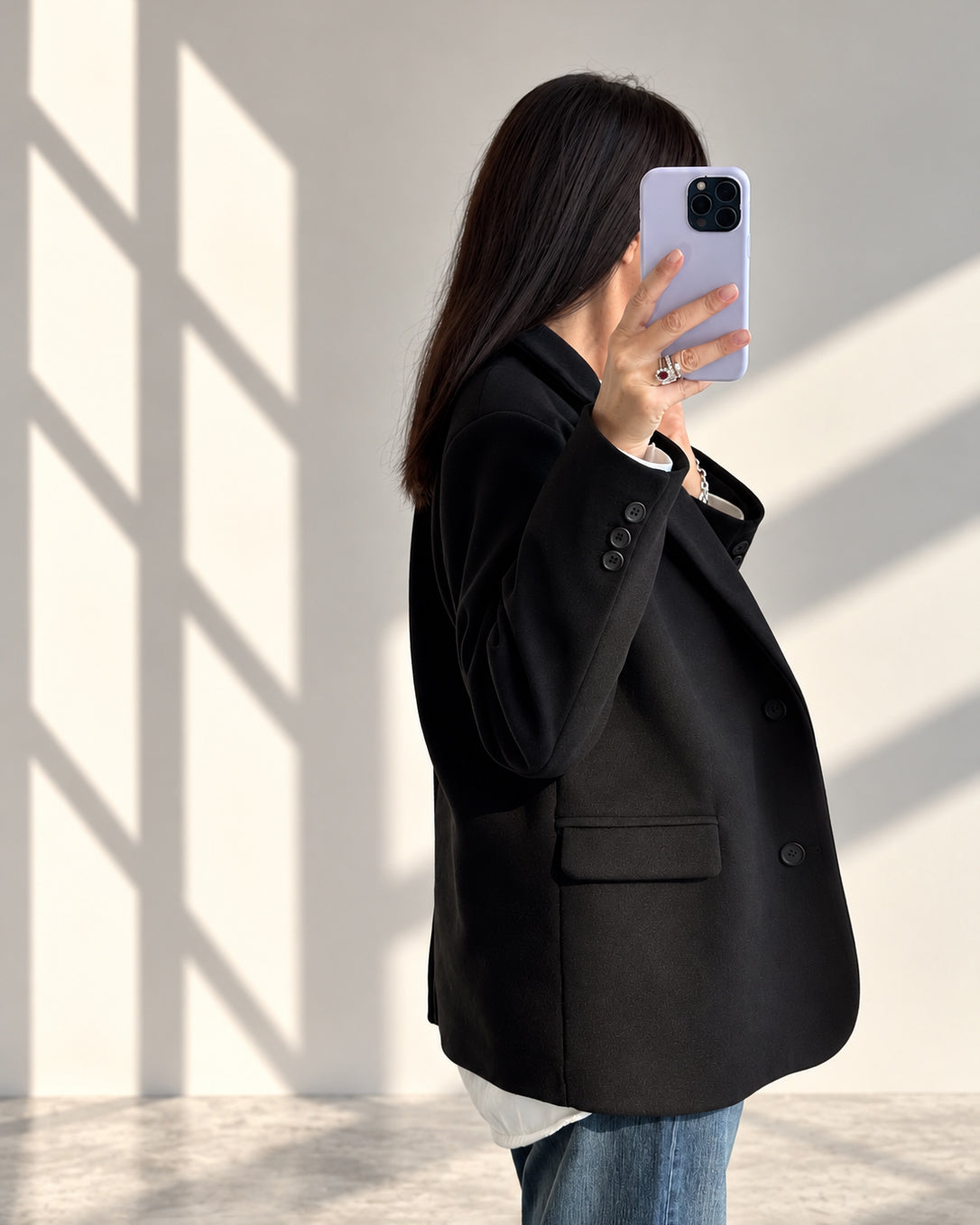 GIACCA CAPPOTTO FILIPPA NERO