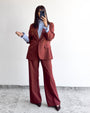 PANTALONE NIVEN MATTONE