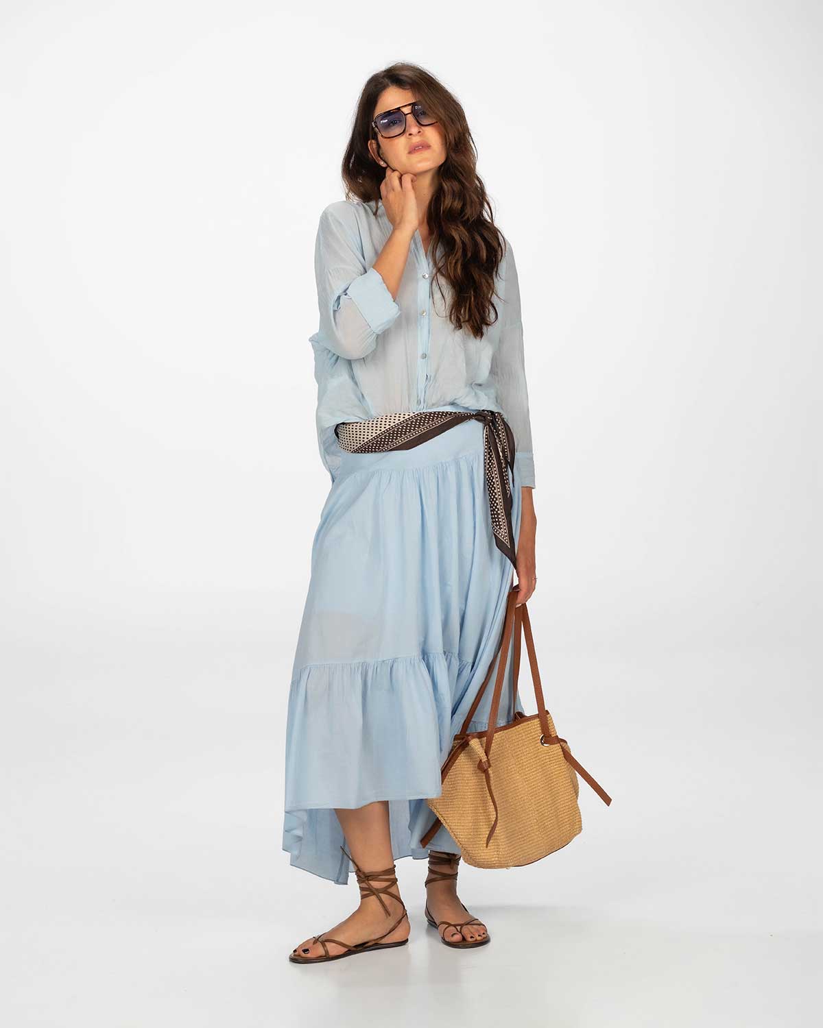 CAMICIA ALICE BABY BLUE