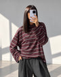 T-SHIRT HADEN BORDEAUX GRIGIO