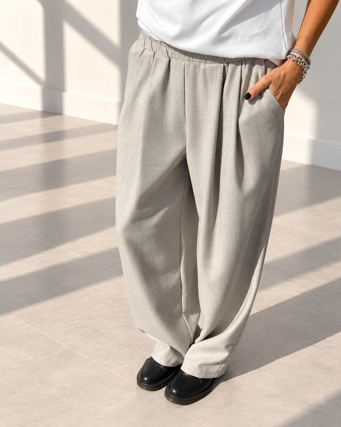 PANTALONE HAMTARA SASSO