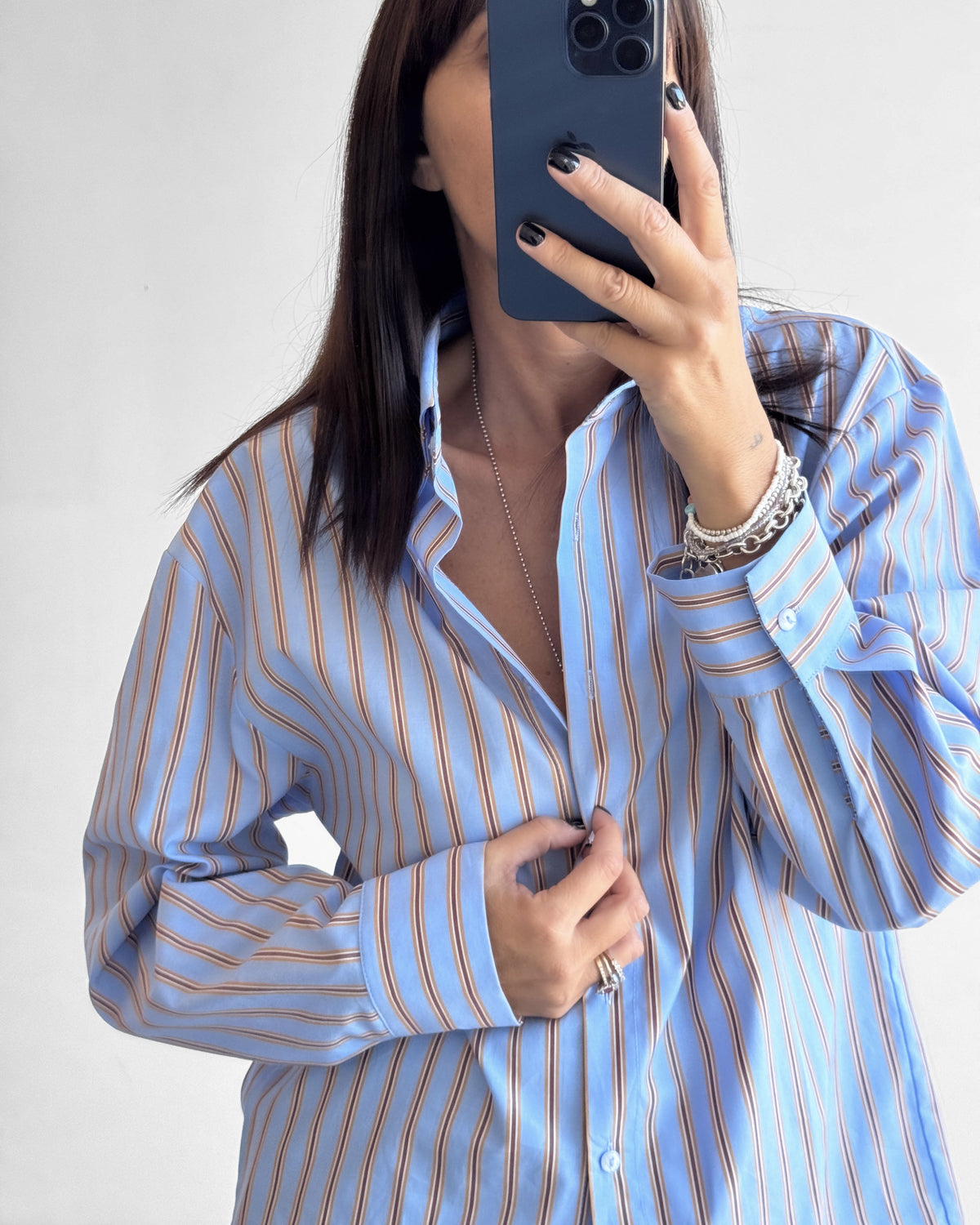 CAMICIA LEXA RIGA CELESTE