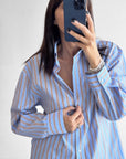 CAMICIA LEXA RIGA CELESTE