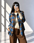 CAMICIA CHECK LORA COCHO ROYAL