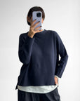 PULL MARION BLU