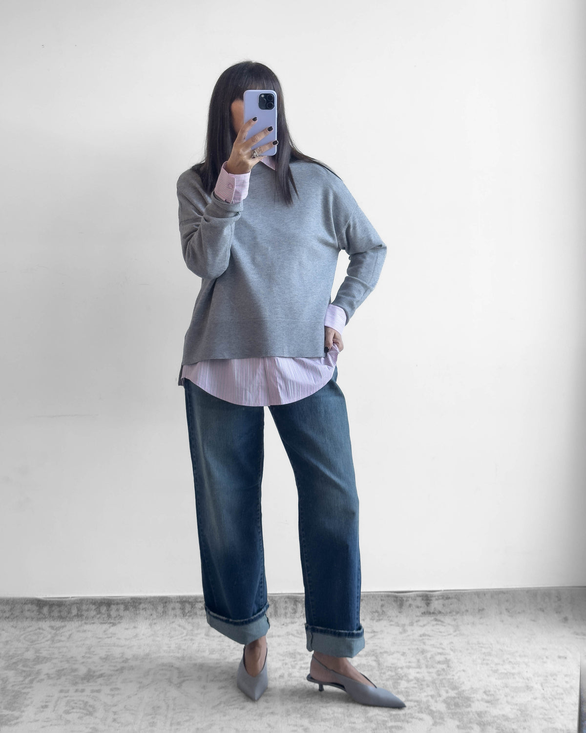 PULL MARION GRIGIO