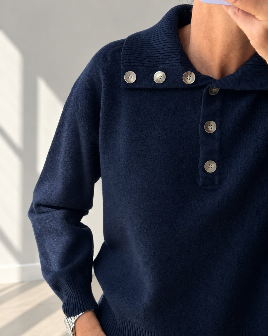 MAGLIA POLO MARTA BLU