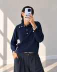 MAGLIA POLO MARTA BLU