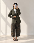 PANTALONE OLIMPIA CAMOUFLAGE SCURO