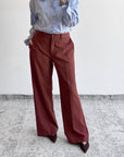 PANTALONE NIVEN MATTONE