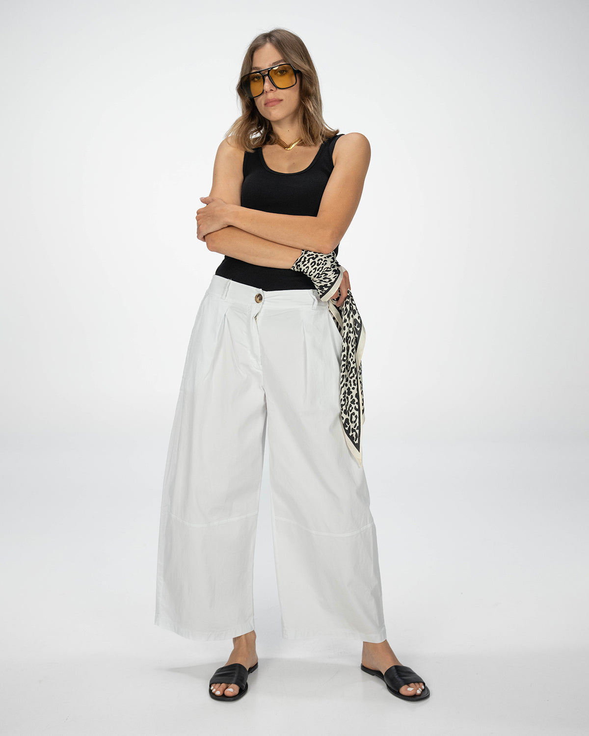 PANTALONE ADAM BIANCO
