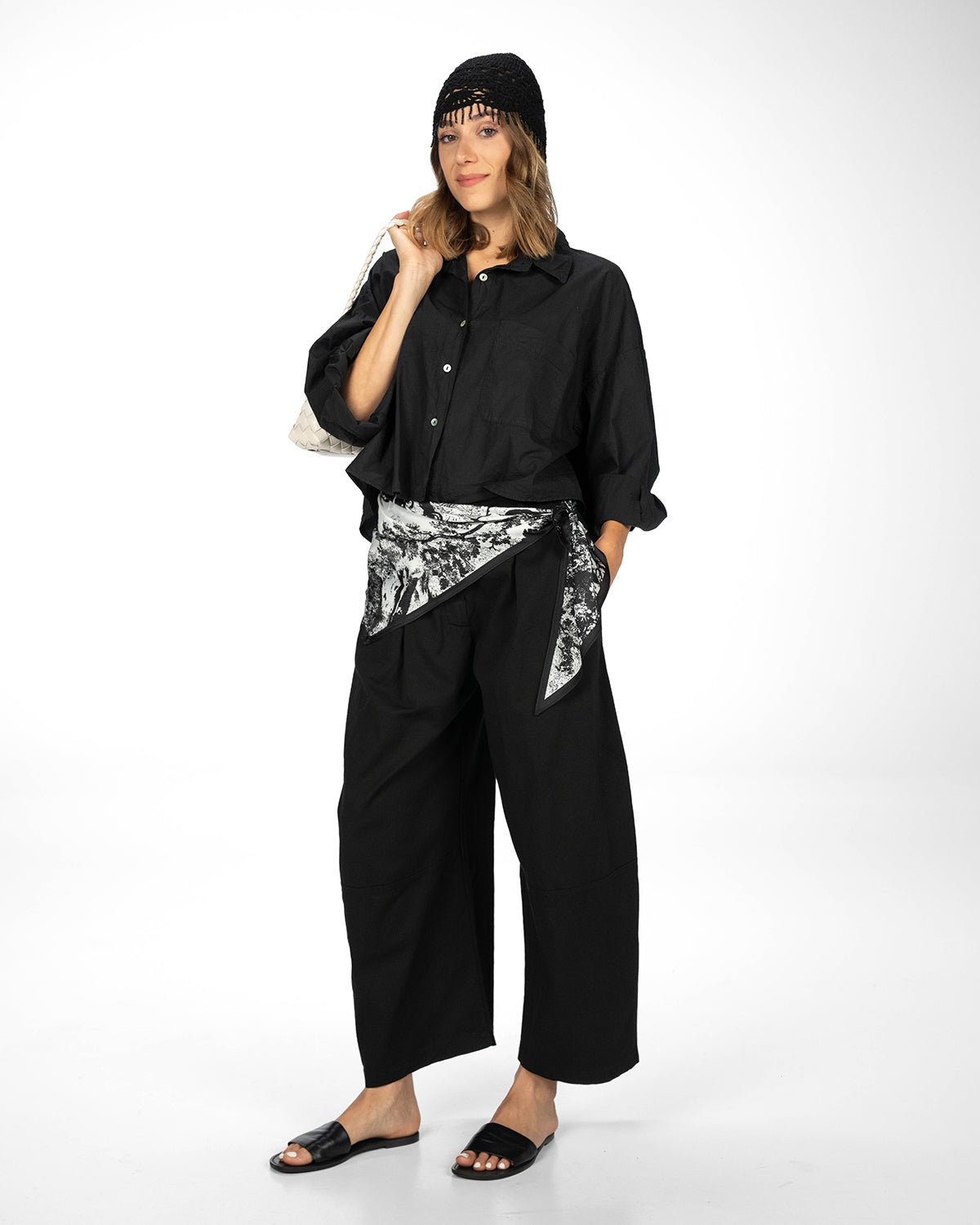 CAMICIA AVA NERO