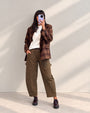PANTALONE CARGO ALBIN KAKI