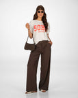 T-SHIRT SOHO BIANCO FLUO
