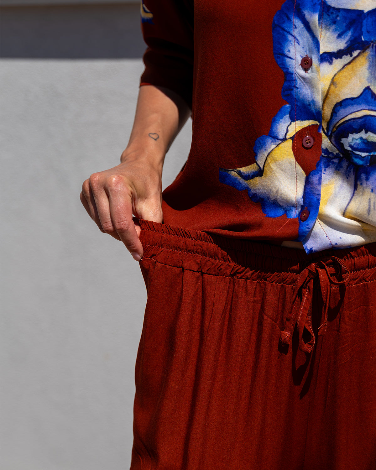 PANTALONE KENSI RUGGINE