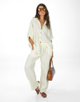 PANTALONE LARAH BIANCO