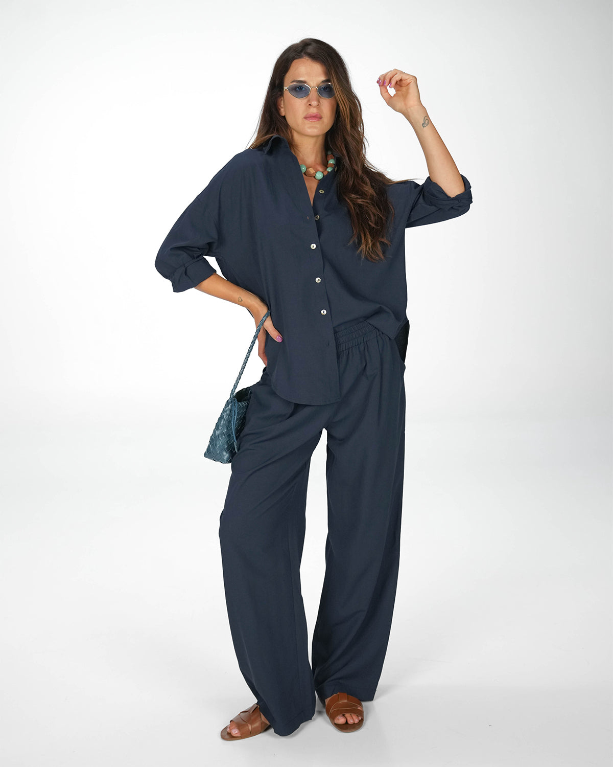 CAMICIA MISTRAL BLU