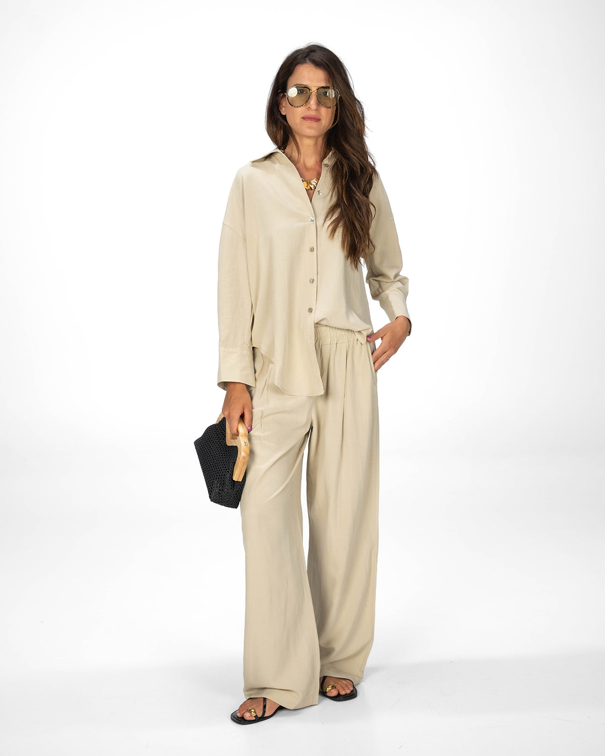 CAMICIA MISTRAL SABBIA