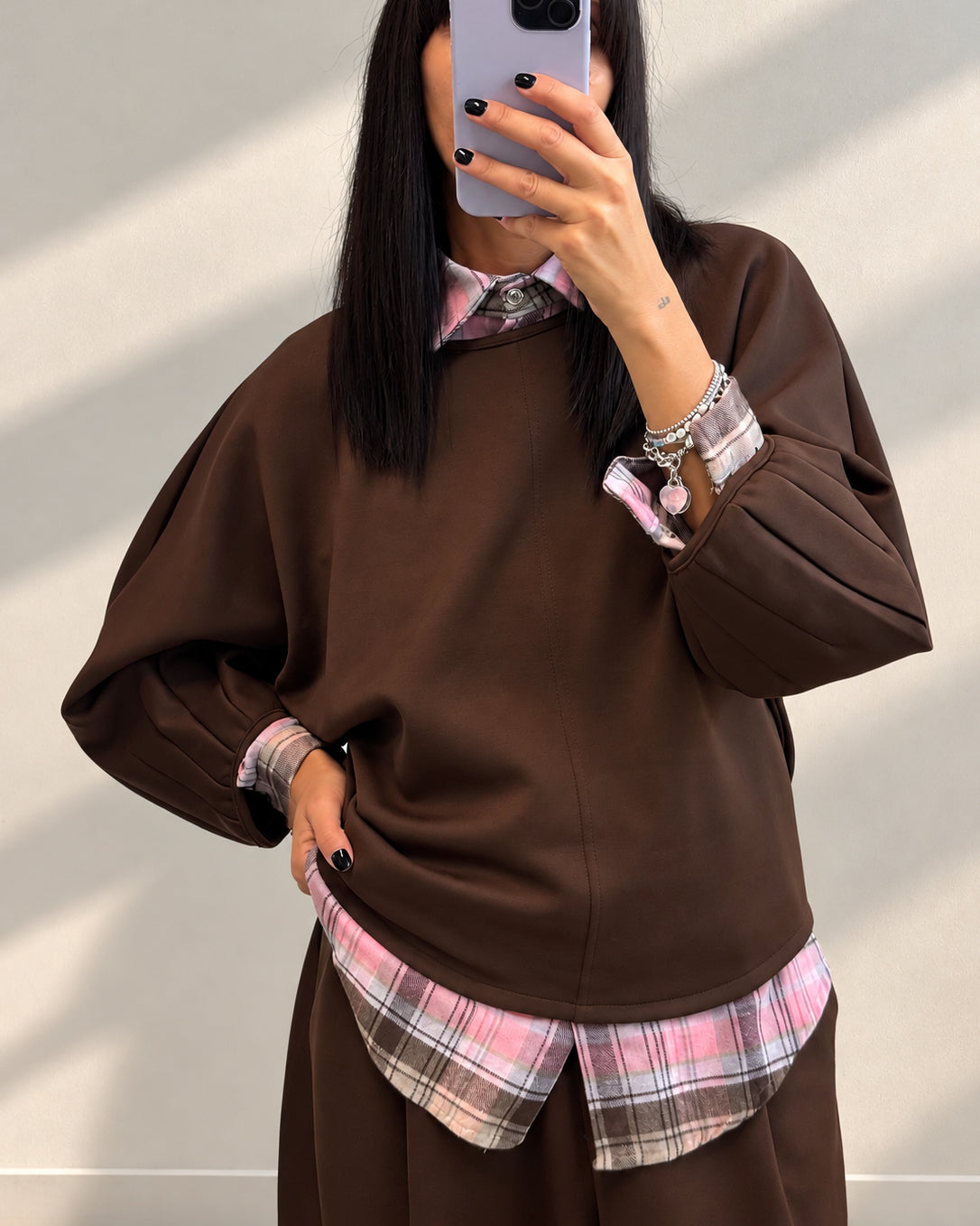 COMPLETO FELPA POLLON CHOCO