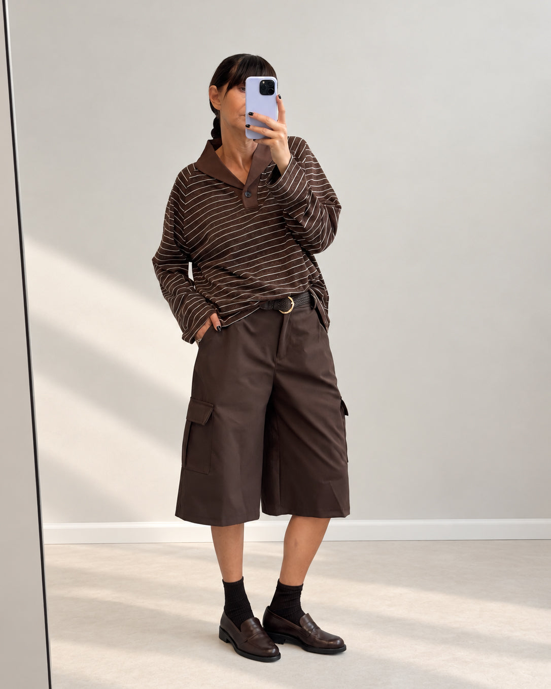 T-SHIRT POLO MILANO CHOCO
