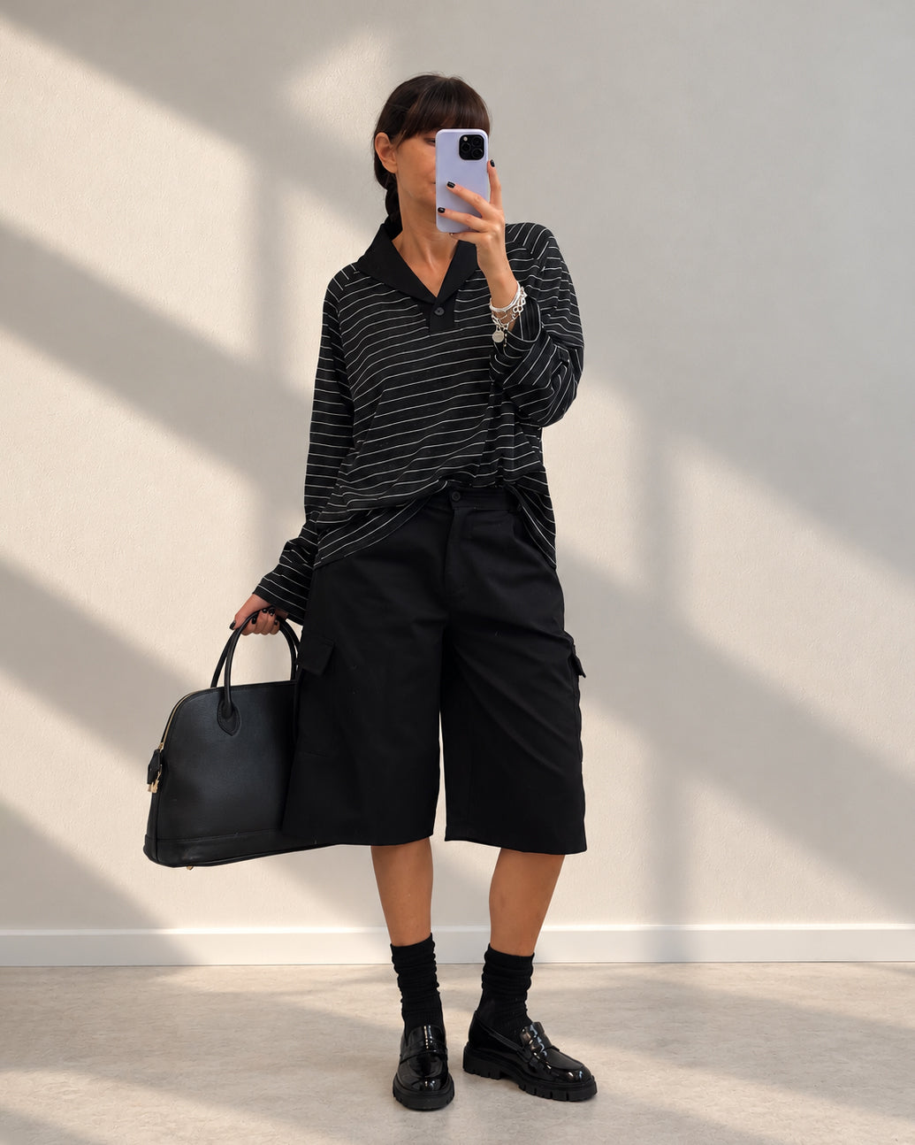 T-SHIRT POLO MILANO NERO