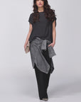 BLUSA GIGLIO NERO