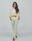 CAMICIA LARAH GIALLO PASTELLO