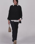 PANTALONE GINEVRA BLU