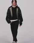 BOMBER ECOPELLE 1980 NERO