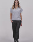 GILET IN LANA ARIEL CELESTE