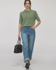 POLO IN MAGLIA POLINA VERDE