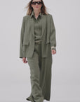 CAMICIA HAZEL VERDE