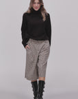 MAXI DOLCEVITA RIGEL MISTO CASHMERE ESPRESSO