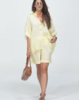 CAMICIA LARAH GIALLO PASTELLO
