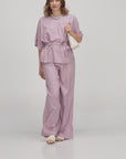BLUSA CHLOE LAVANDA PALLIDO