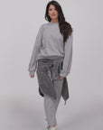 PANTALONE EASY MOVE GRIGIO CHIARO