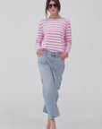 T-SHIRT BINARIO ROSA