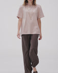 PANTALONE GESSATO NYRA MORO