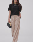 PANTALONE GESSATO NYRA BEIGE