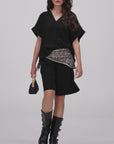 SET IN TWILL MARGHE NERO
