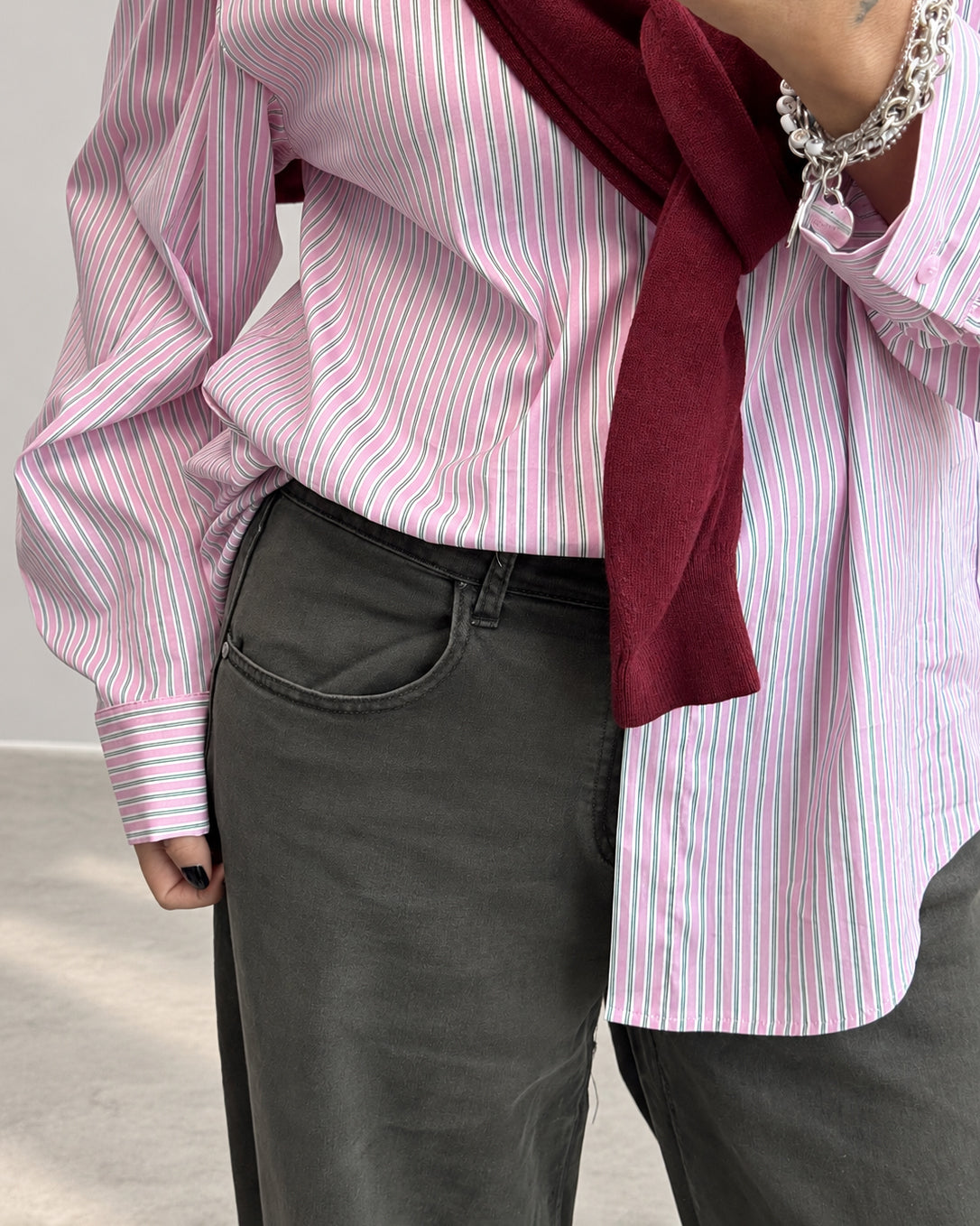PANTALONE STENO VERDE
